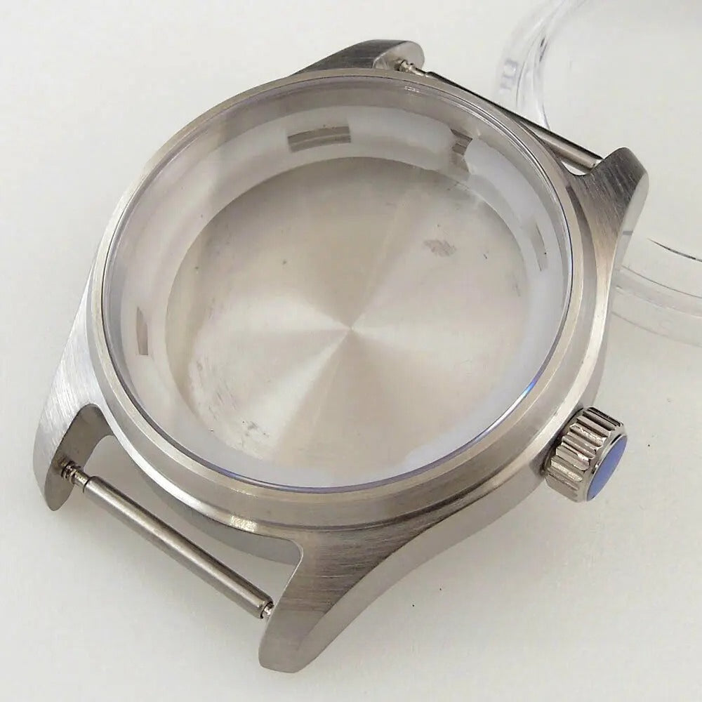 Brushed 36/39mm Steel Watch Case Fit 8215 821A NH34/35/36 ETA 2824 PT5000