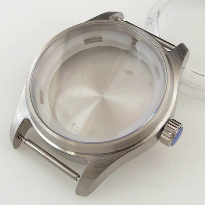 Brushed 36/39mm Steel Watch Case Fit 8215 821A NH34/35/36 ETA 2824 PT5000