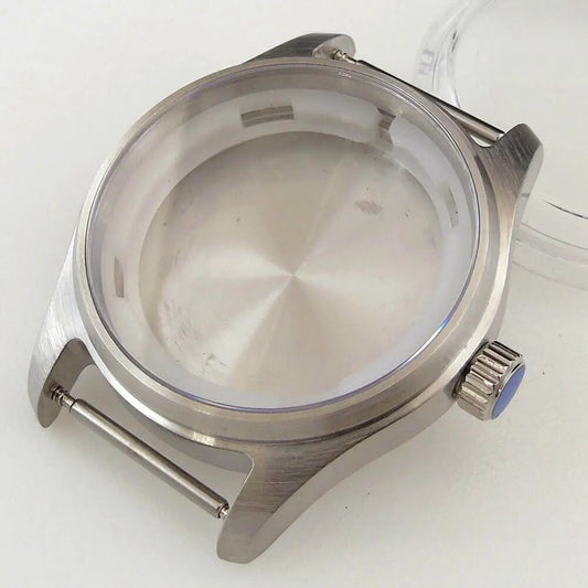 Brushed 36/39mm Steel Watch Case Fit 8215 821A NH34/35/36 ETA 2824 PT5000