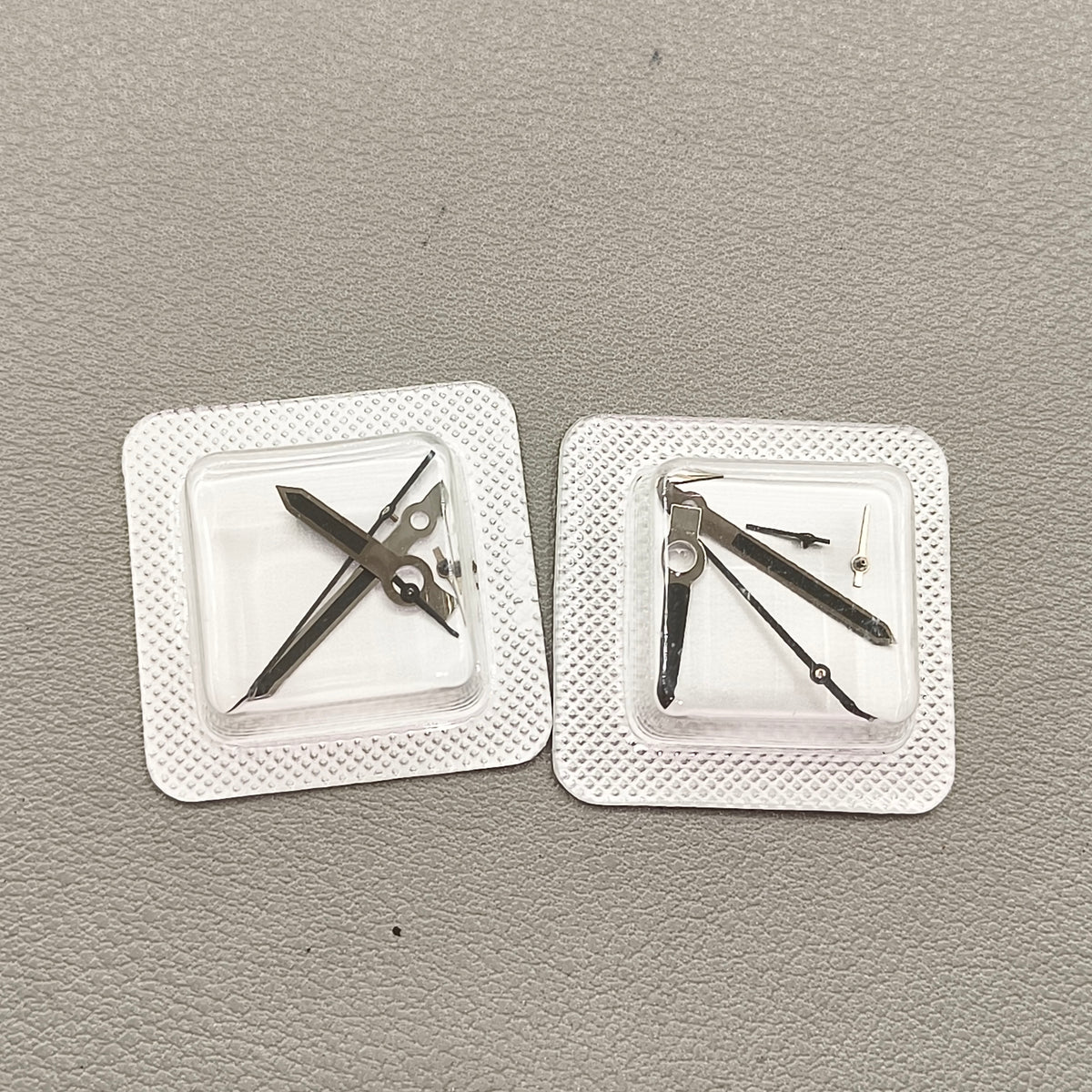 6 Pins Silver Trim Black Painted Watch Hands Fit for ETA/Dandong 7750 M005.0/M005.1