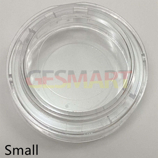 Lot de 10 boîtes transparentes en plastique PP, grandes ou petites, adaptées aux pièces de montre et aux mouvements de montre