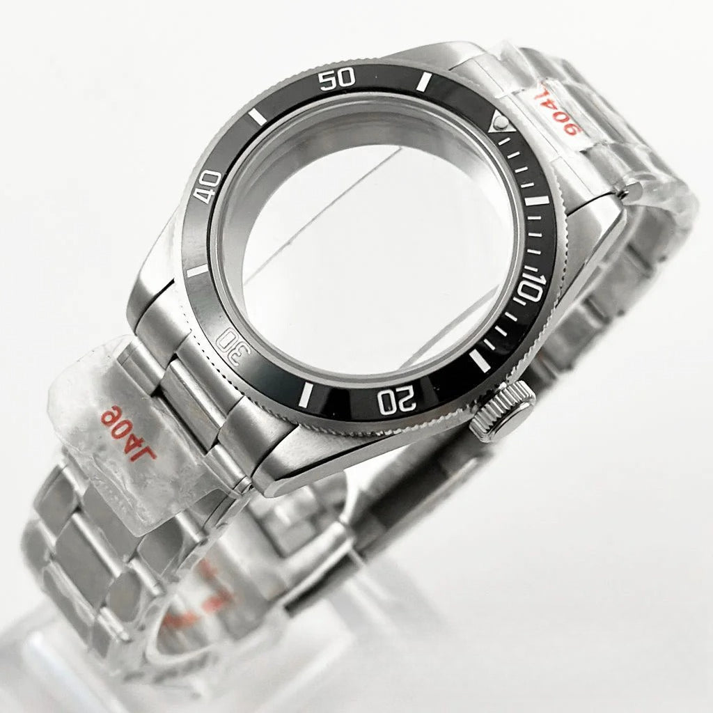 39MM Domed Sapphire Crystal BB58 Watch Case for NH34/35 NH36 NH38 NH70 ETA 2824