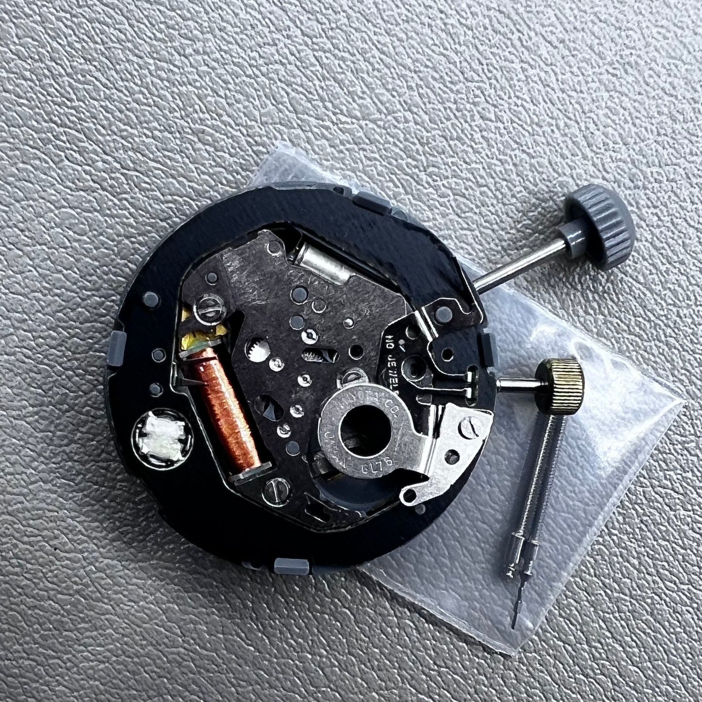 Miyota 6L76 Quartz Movement 2-Stems 3 Hands Repeat Alarm Single Calendar Date@3