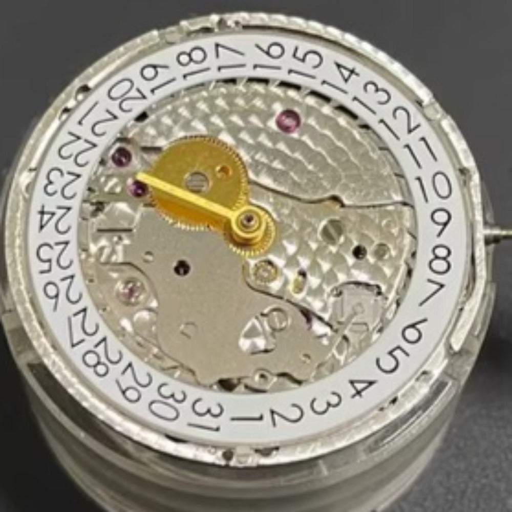 China Made SL7501 Mechanical Movement Without The Rotor Watch Part 3 Hands