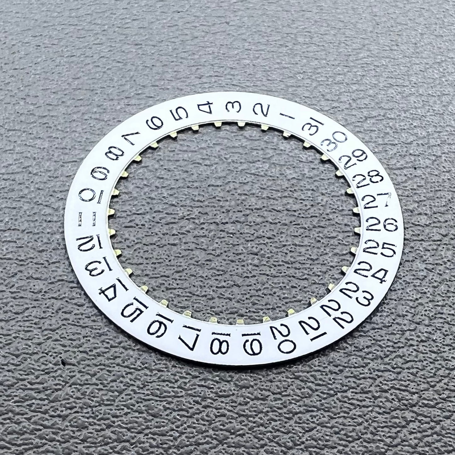 White Date Disk Wheel Generic for ETA 2824 Movement Date@3