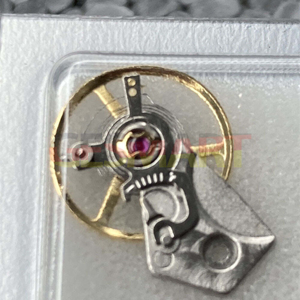 Balance wheel with splint for Dandong 7750 movement, 21600 frequency, high precision watch part.