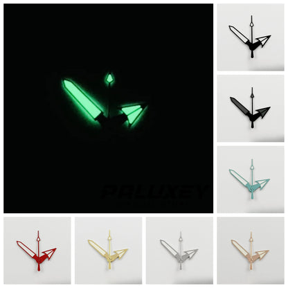 PROSPEX Series Black Gray Hands Green Luminous for NH34 NH35 NH36 NH38 NH70