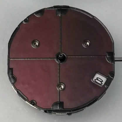 Citizen H504 Eco-Drive quartz watch movement with solar power and small seconds detail, reliable precision.