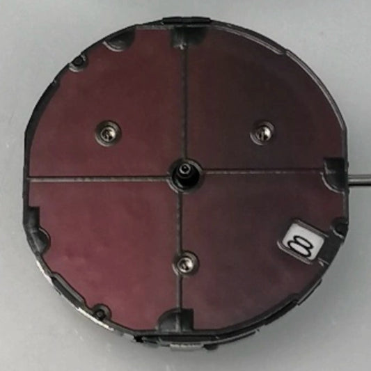 Citizen H504 Eco-Drive quartz watch movement with solar power and small seconds detail, reliable precision.