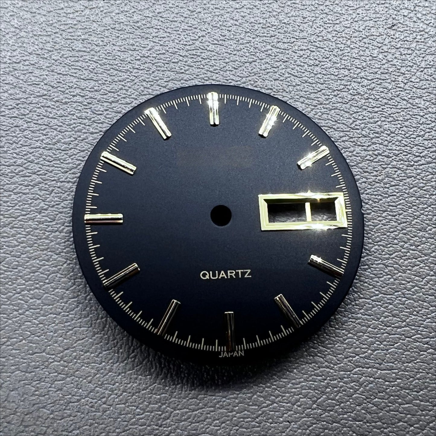 28.5mm Black No Lume Golden Nail Datejust Modified Watch Dial for 2305 Movement