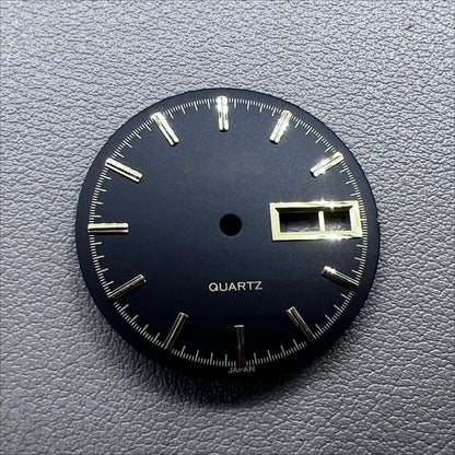 28.5mm Black No Lume Golden Nail Datejust Modified Watch Dial for 2305 Movement