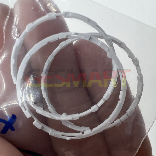 Generic plastic watch case spacer ring for Miyota 9015 movement cushion, durable accessory for watch repair.