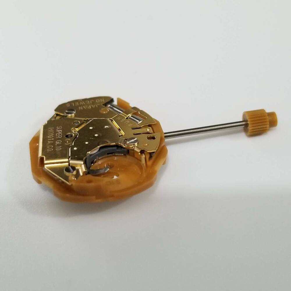 Miyota GL10 quartz watch repair part, compatible replacement for GL12 models, branded Miyota.