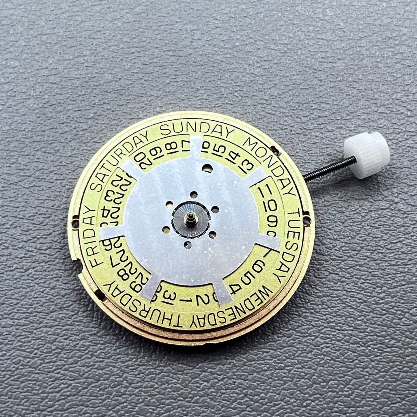 Swiss ETA 955.132 Quartz Movement Double Calendar Week@12 Date@3
