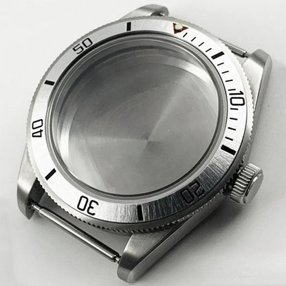 39MM Bezel Domed Sapphire Crystal Case for NH34 NH35 NH36 NH38 ETA 2824 PT5000