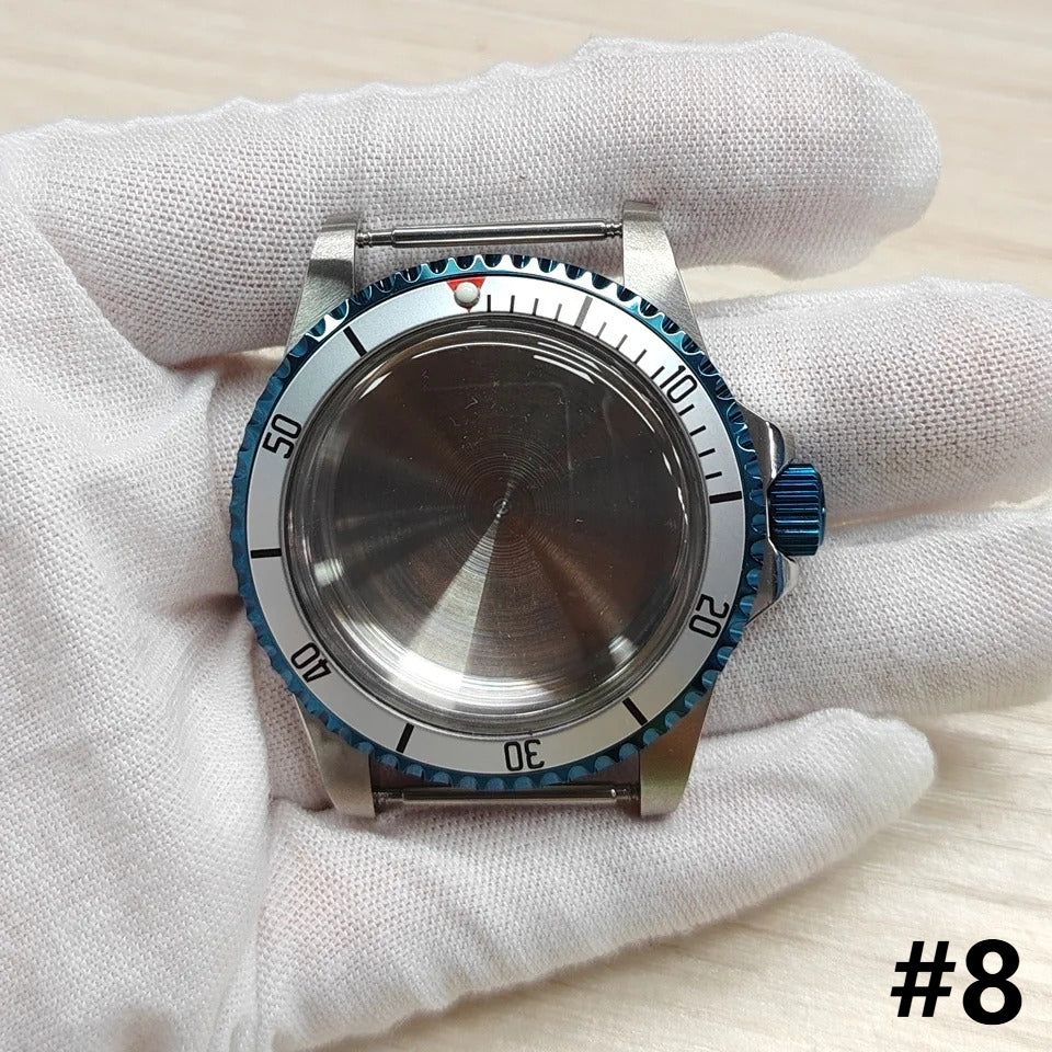 39.5mm Stainless Steel Watches Case with Bezel & Acrylic Glass for NH35 NH36
