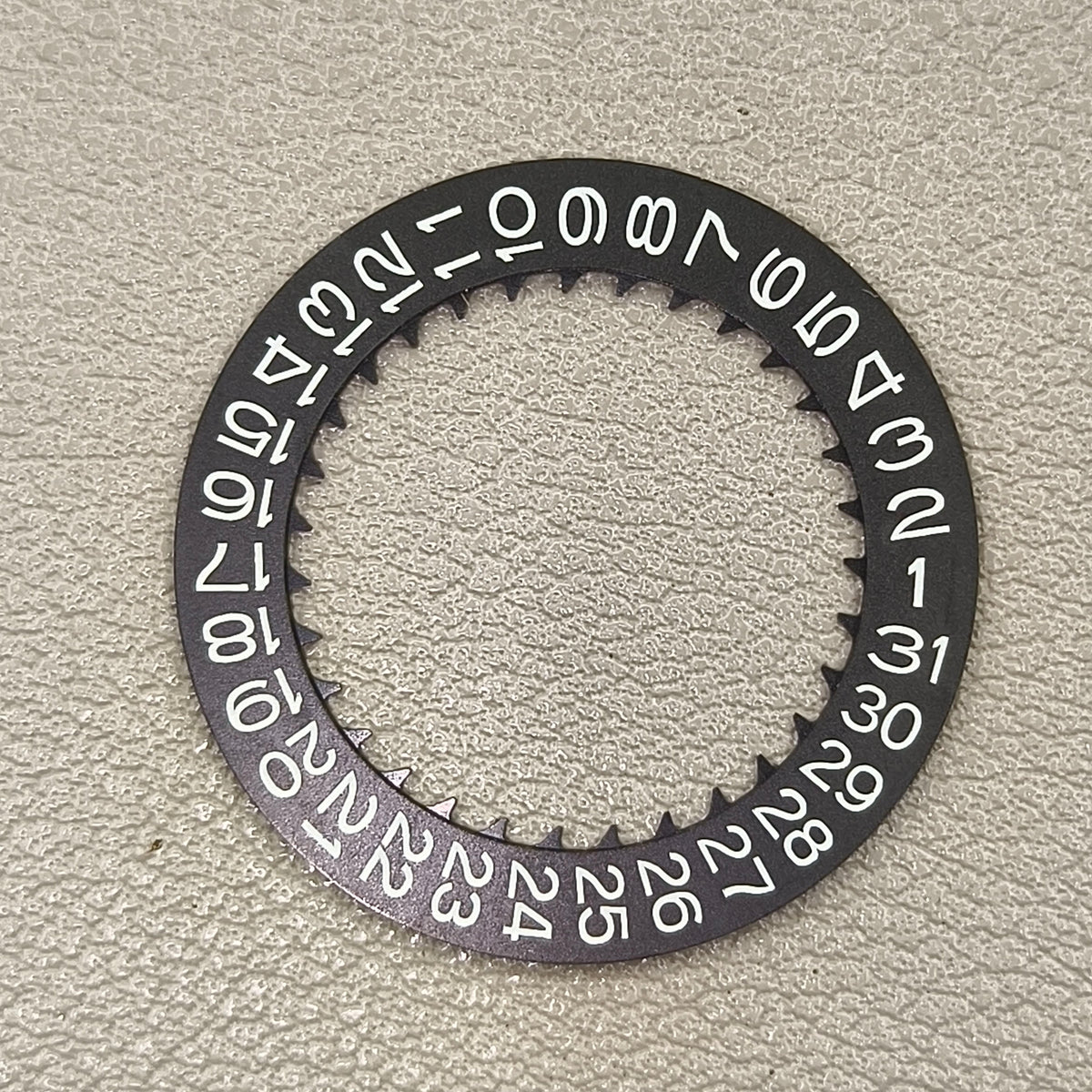 Black Roman /English Font Date Disk Wheel Week for NH36 Movement Crown@3.8