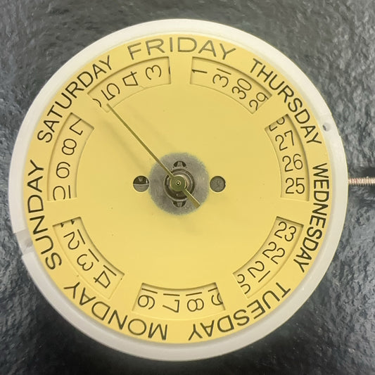 Tianjin Seagull T16 mechanical watch movement with golden disk, precision-crafted for watch accessories.