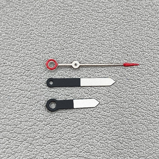 2 Sets/Pack Black White Watch Hands for Miyota 2035 Watch Quartz Movement