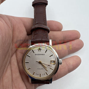 33mm Shanghai Manual Mechanical Watch Single Calendar 17 Jews Shock-Resistant