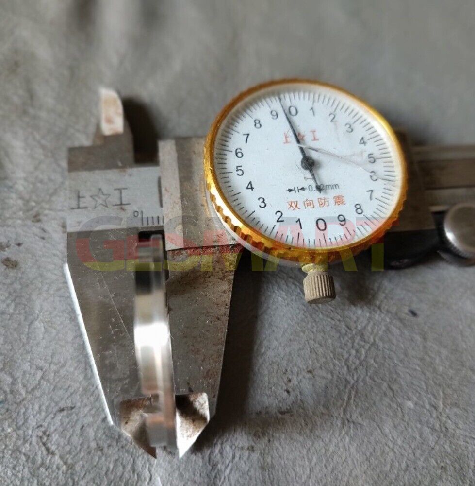 Metal watch spacer ring 32.5�4mm for China Made 2824 movement, durable accessory.