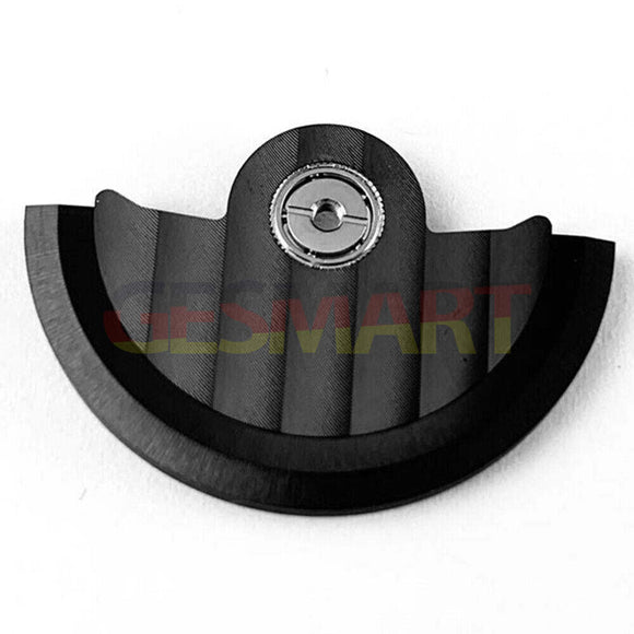 Black Line Wave Carved Rotor Oscillating Weight for Miyota NH35 NH36 Movement