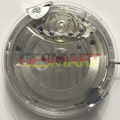 China Made automatic watch featuring mechanical movement and multifunctional star phase dial in an elegant design.