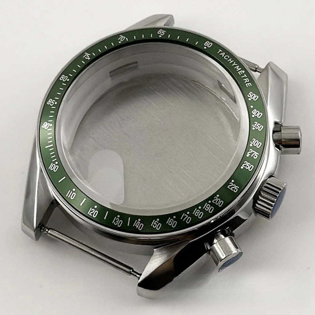 40mm Men Watch Metal Watch Case For VK63 VK64 Suitable for 20mm strap Watch Box