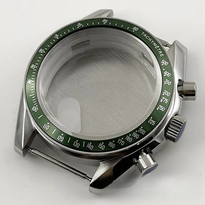 40mm Men Watch Metal Watch Case For VK63 VK64 Suitable for 20mm strap Watch Box