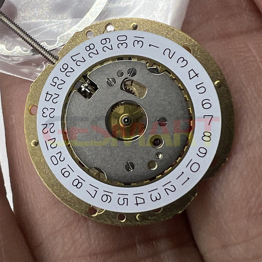 Montre à quartz Ronda 785 à 3 aiguilles, date à 3 heures, fabrication suisse
