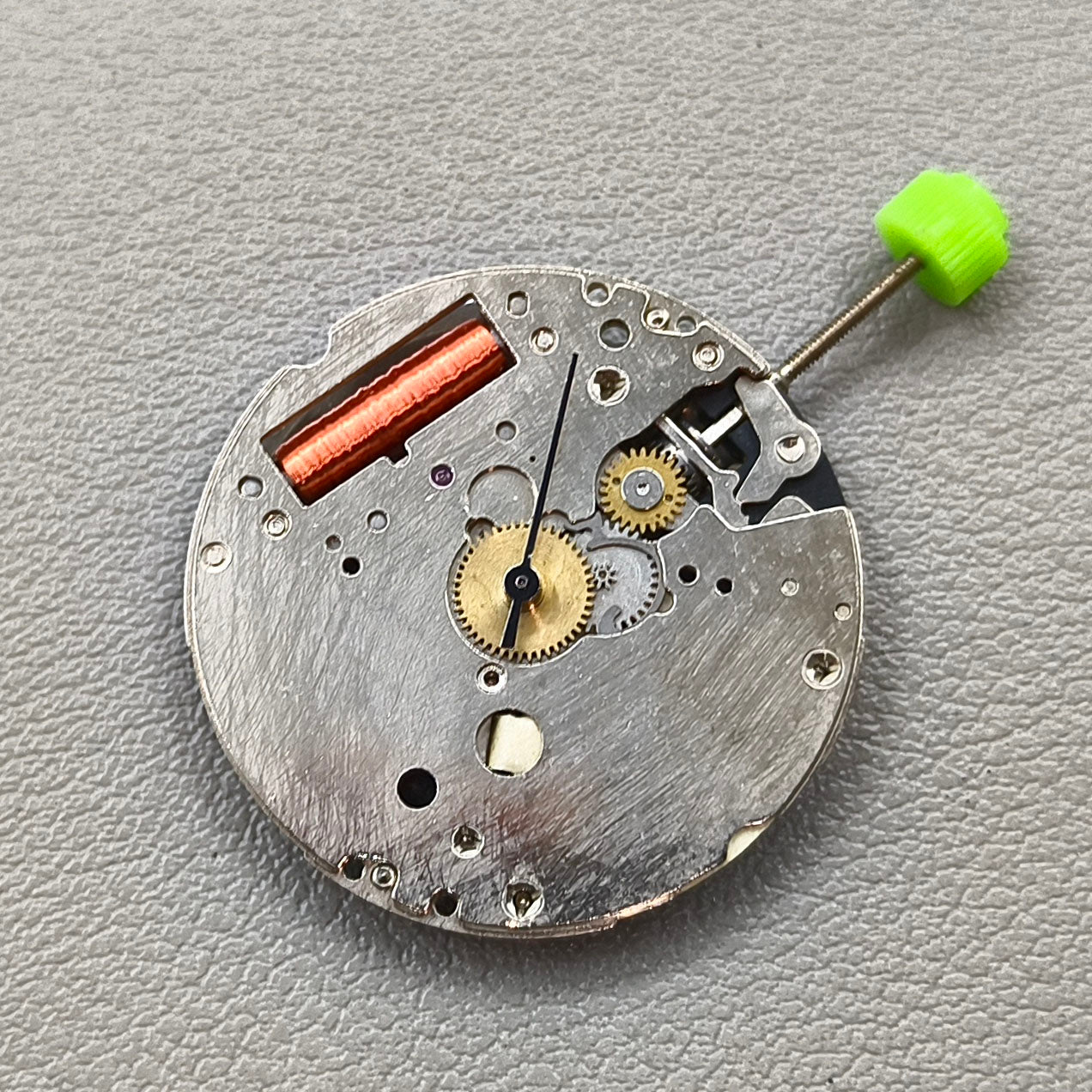 Swiss ISA 1198 Quartz Movement 3 Hands Watch Part No Calendar Old Stock