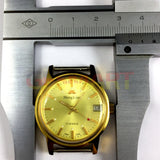 33mm HONGLIAN Manual Mechanical Watch Single Calendar At 3 Hands with Lume