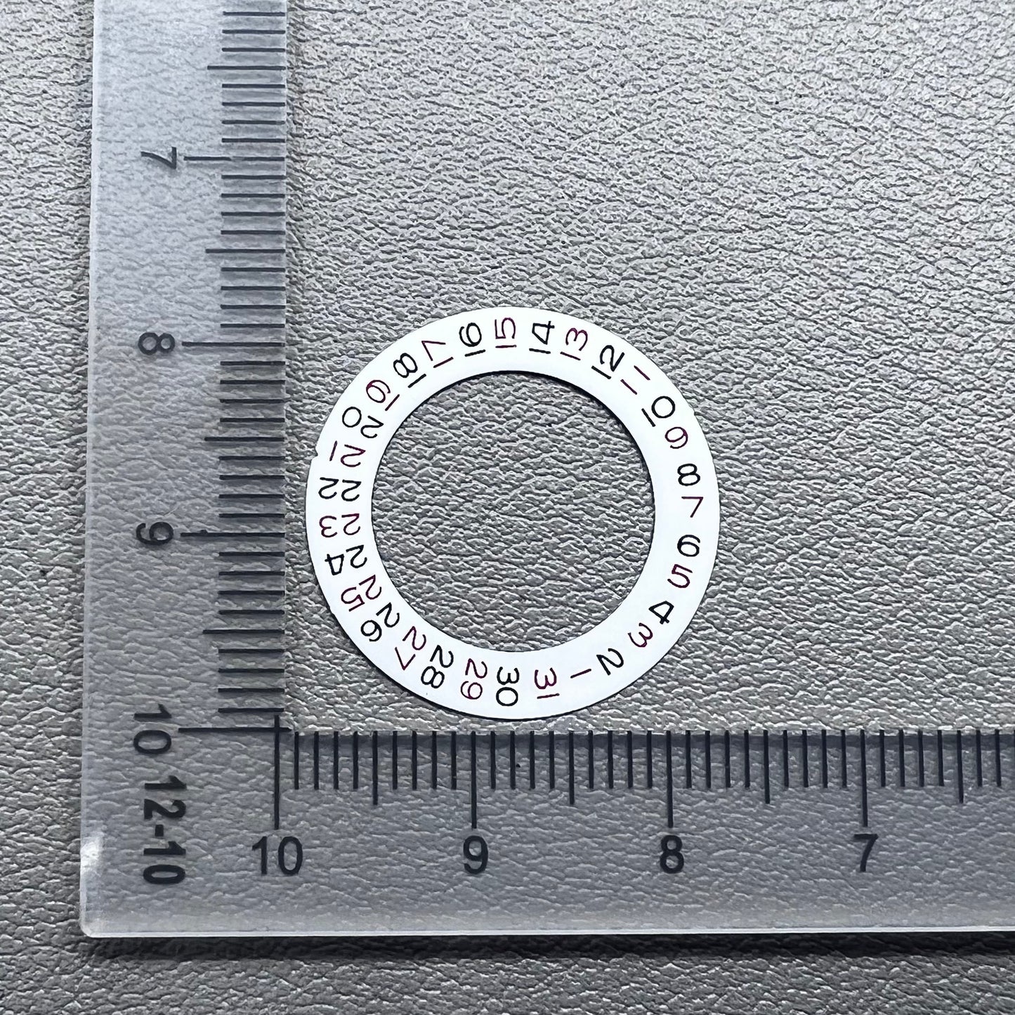 Date@3 Red Odd Date Wheel Overlay for Miyota 8215 8200 ETA2824 2836 Movement