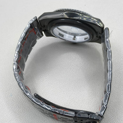 39.5mm Land-Dweller Watch Case Set with Strap Lume Sapphire Glass Fit NH35