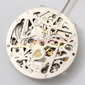 China Made Dandong Hollow Silver Automatic Mechanical Movement DL8298