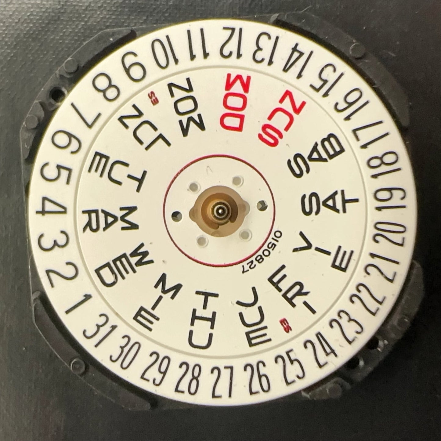 3pcs Original Epson VX33 Quartz Movement 3 Hands French+English Date At 6