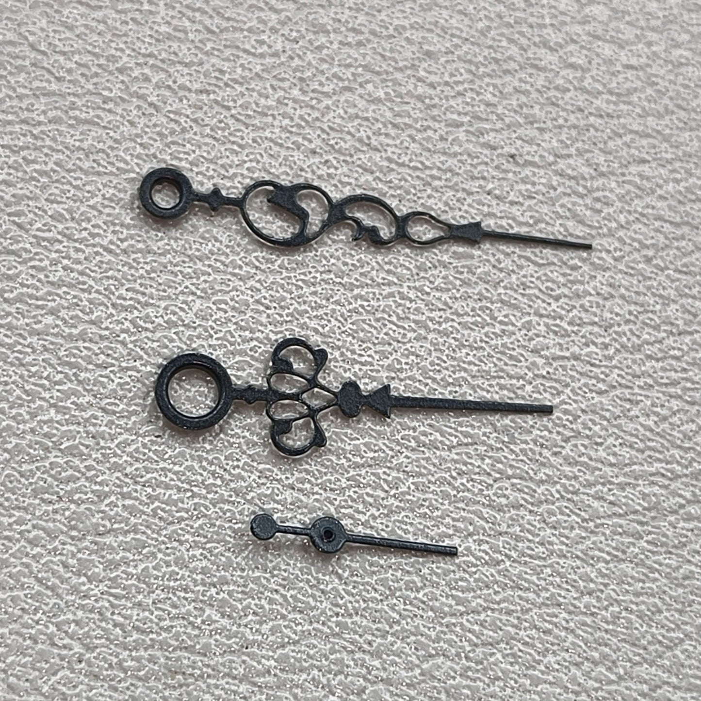 Modified Black Floral Watch Hands for Seagull ST3600/ST3621/ETA6497/ETA6498