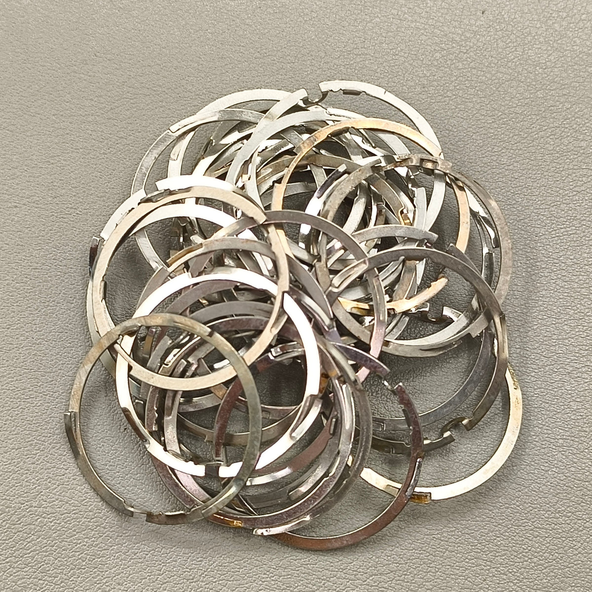 10 PIECES Steel Watch Case Spacer Ring for China 7120 Movement Cushion Mount