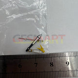 Yellow Small Second Hand Black Trim Watch Hands for Miyota OS10 OS20 OS60 OS80