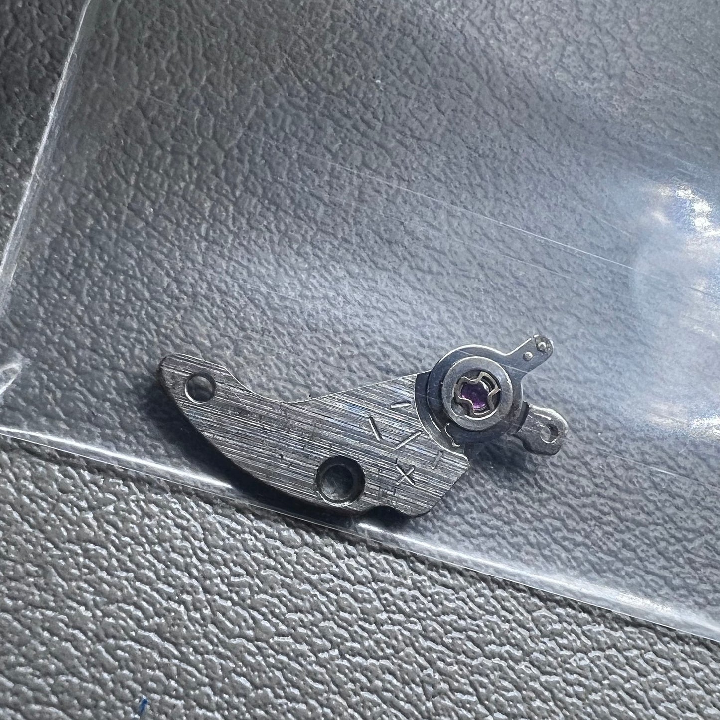 Balance wheel splint set for Seiko NH35 NH36 watch movement, precise fit and durable repair parts.