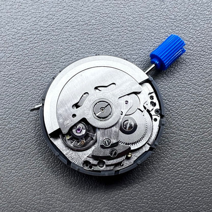 Seiko NH34 Mechanical GMT Movement Hacking Seconds Date@3 Black Disk