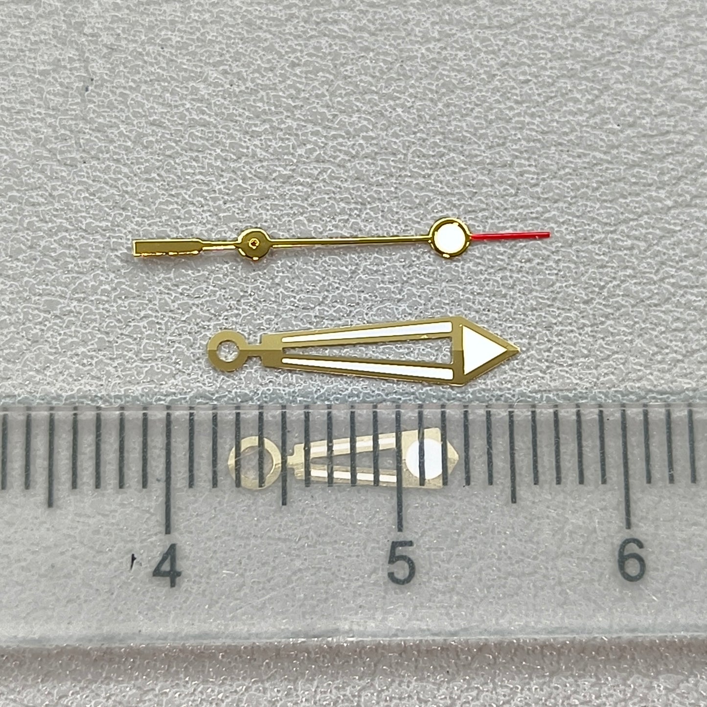Modified GoldenTrim Watch Hands Green Luminous Fit Miyota 8205 8215 Movement