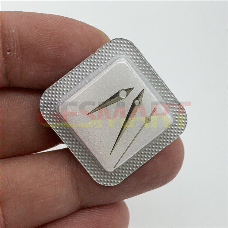 Arrow-style non-luminous watch hands set for Orient 46941 46943 movement, precise fit and lasting durability