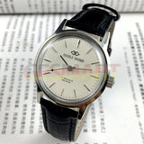 36mm Beijing Double Rhomb Manual Mechanical Watch Silver Case Silver Nail