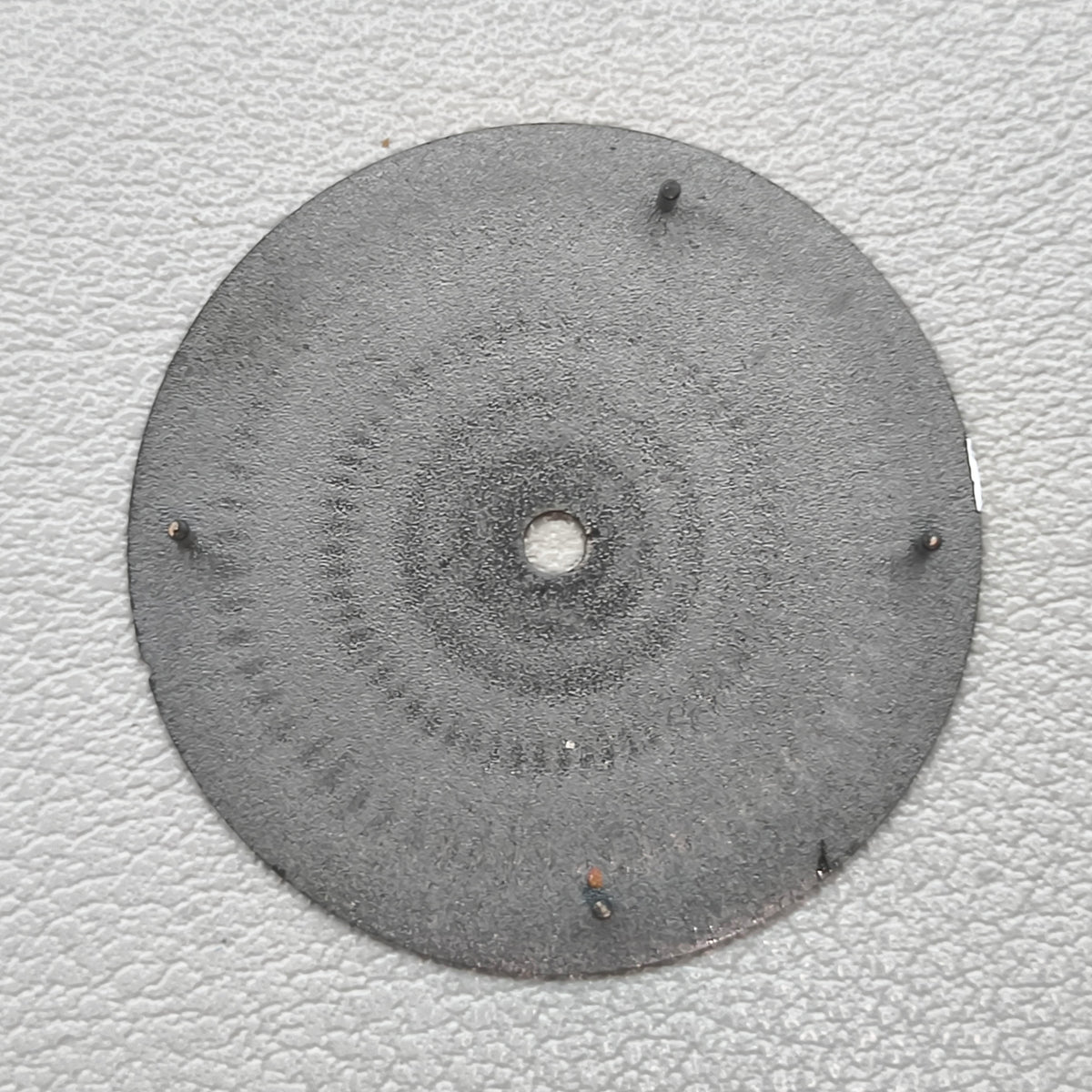 Modified 28.5mm Black Radial No Lume Watch Dial for Miyota 8215 Movement
