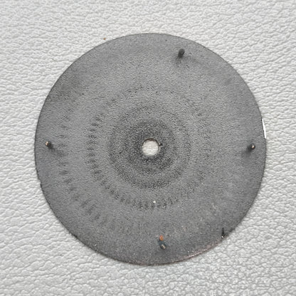 Modified 28.5mm Black Radial No Lume Watch Dial for Miyota 8215 Movement