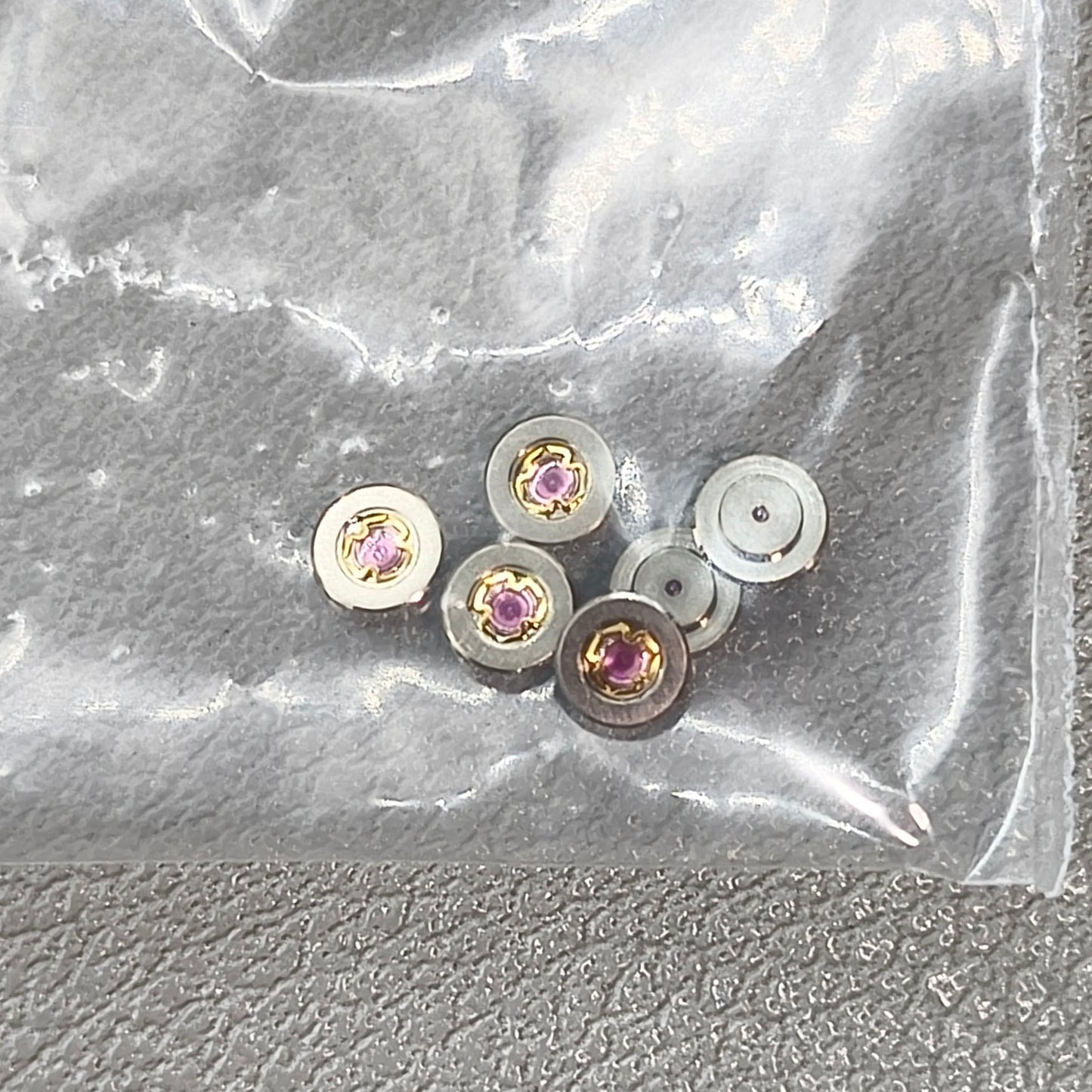 5 PIECES Replacement Plate Cap Jewel Generic for China Made 2824 Movement