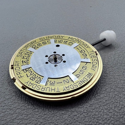 Swiss ETA 955.132 Quartz Movement Double Calendar Week@12 Date@3