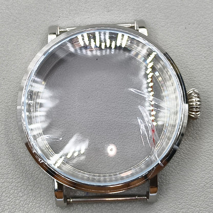 3 ATM 46mm 316L Stainless Steel Watch Case Fit ETA6497 6498 ST3600 3621