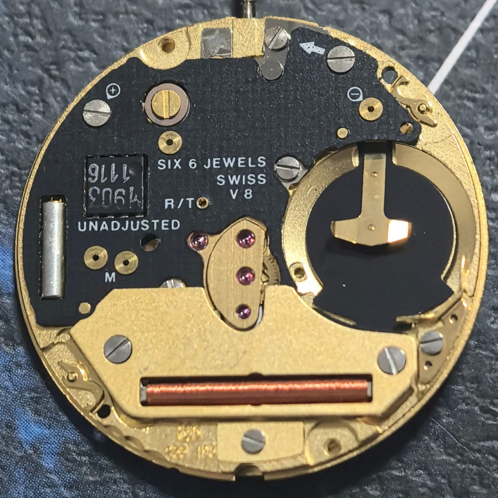 Swiss 255.495 multifunctional quartz movement watch repair part for precise timekeeping and easy maintenance.